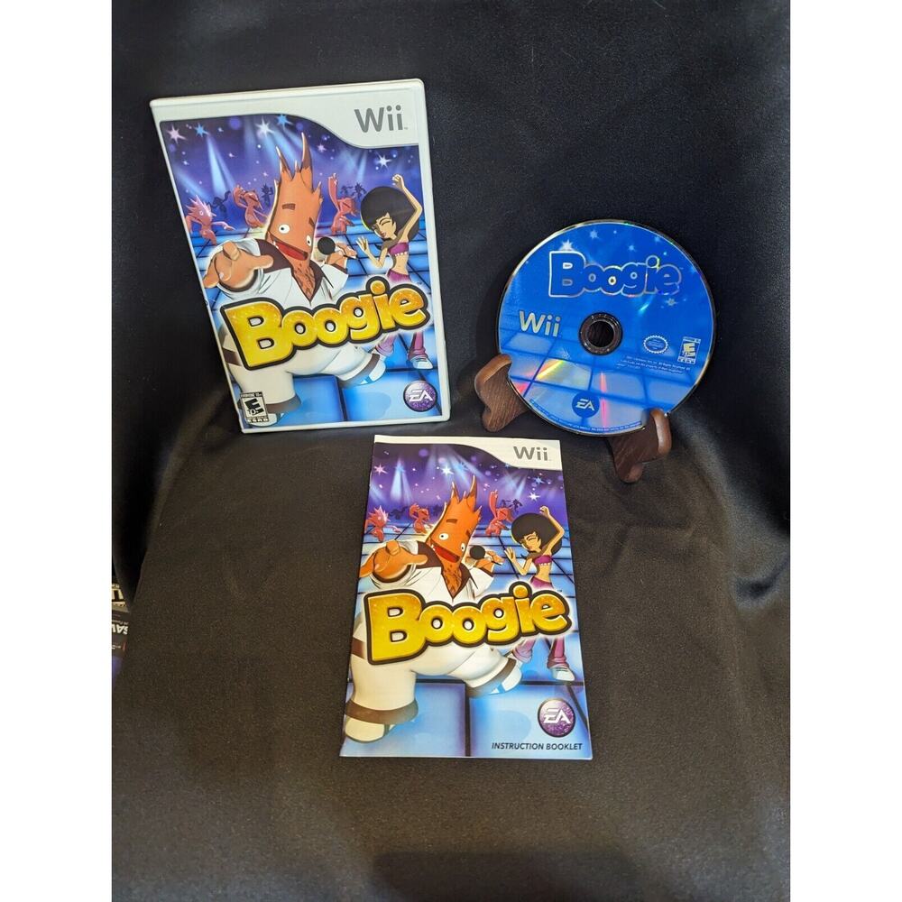 Boogie Nintendo Wii (2007) Complete In Box CIB Includes Manual
